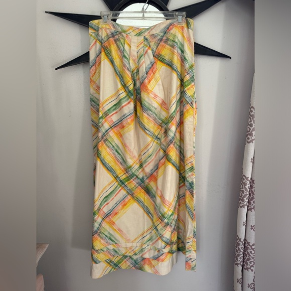 Vintage Dresses & Skirts - Vintage linen skirt